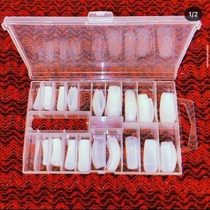 Slightly Curved square nails